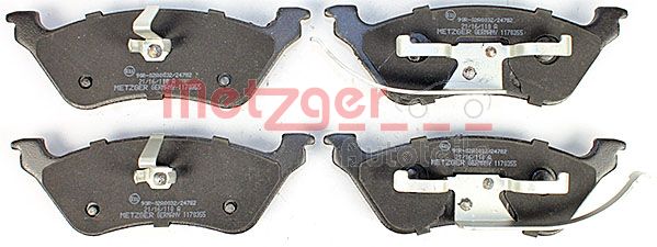 METZGER 1170355 Bremsbelagsatz, Scheibenbremse